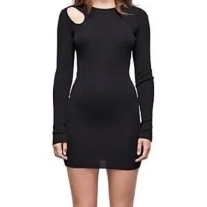 The Kooples Black Long Sleeve Dress